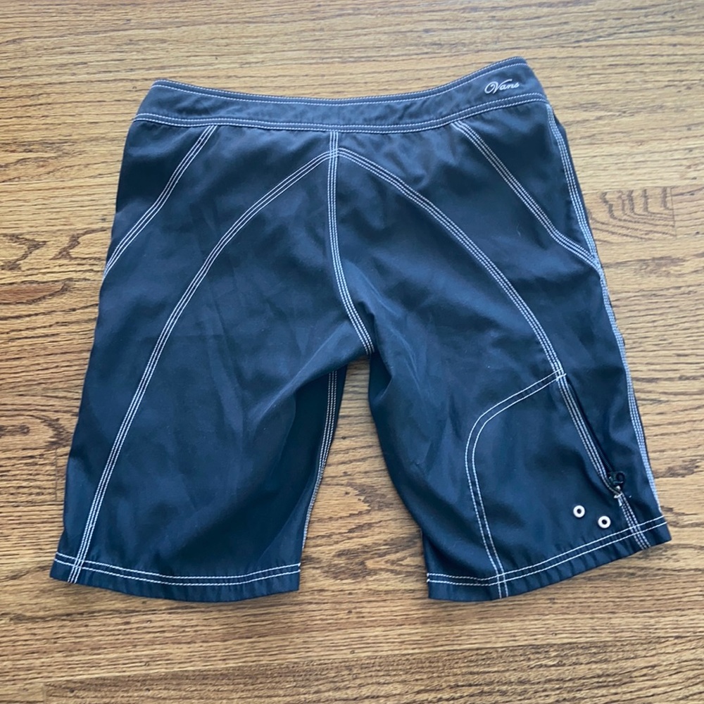 Vans sz S charcoal pink boars sort great style